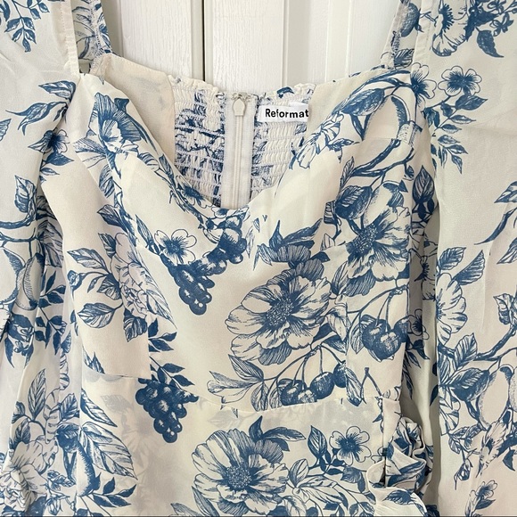 Reformation Cammi Dress Corsica - Picture 8 of 9